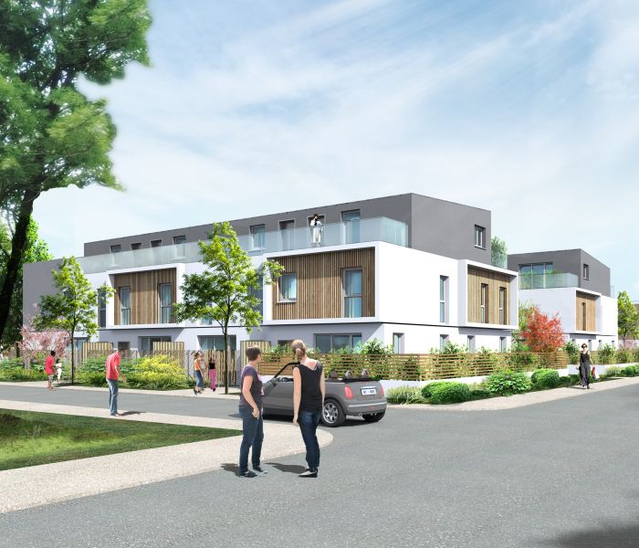 Programme immobilier le hameau des coqs rouges - Image 1