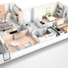 Programme immobilier les balcons de geneve - Image 1