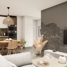 Programme immobilier couleur lavande - Image 1
