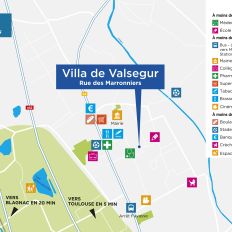 Programme immobilier villa de valsegur - Image 1