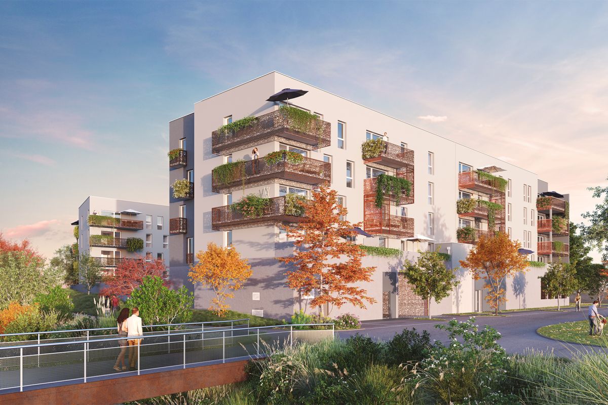 Programme immobilier les jardins du chene - Image 1