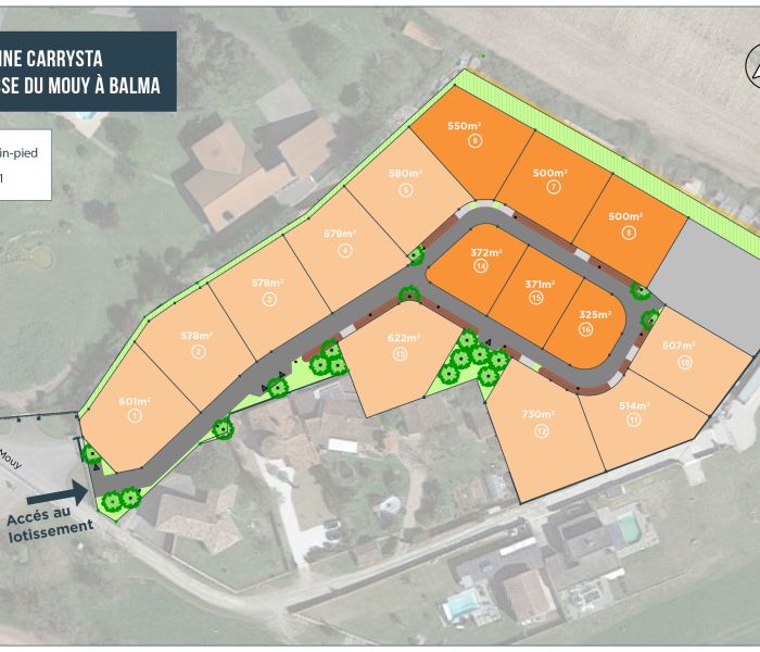 Programme immobilier lotissement domaine carrysta - Image 1