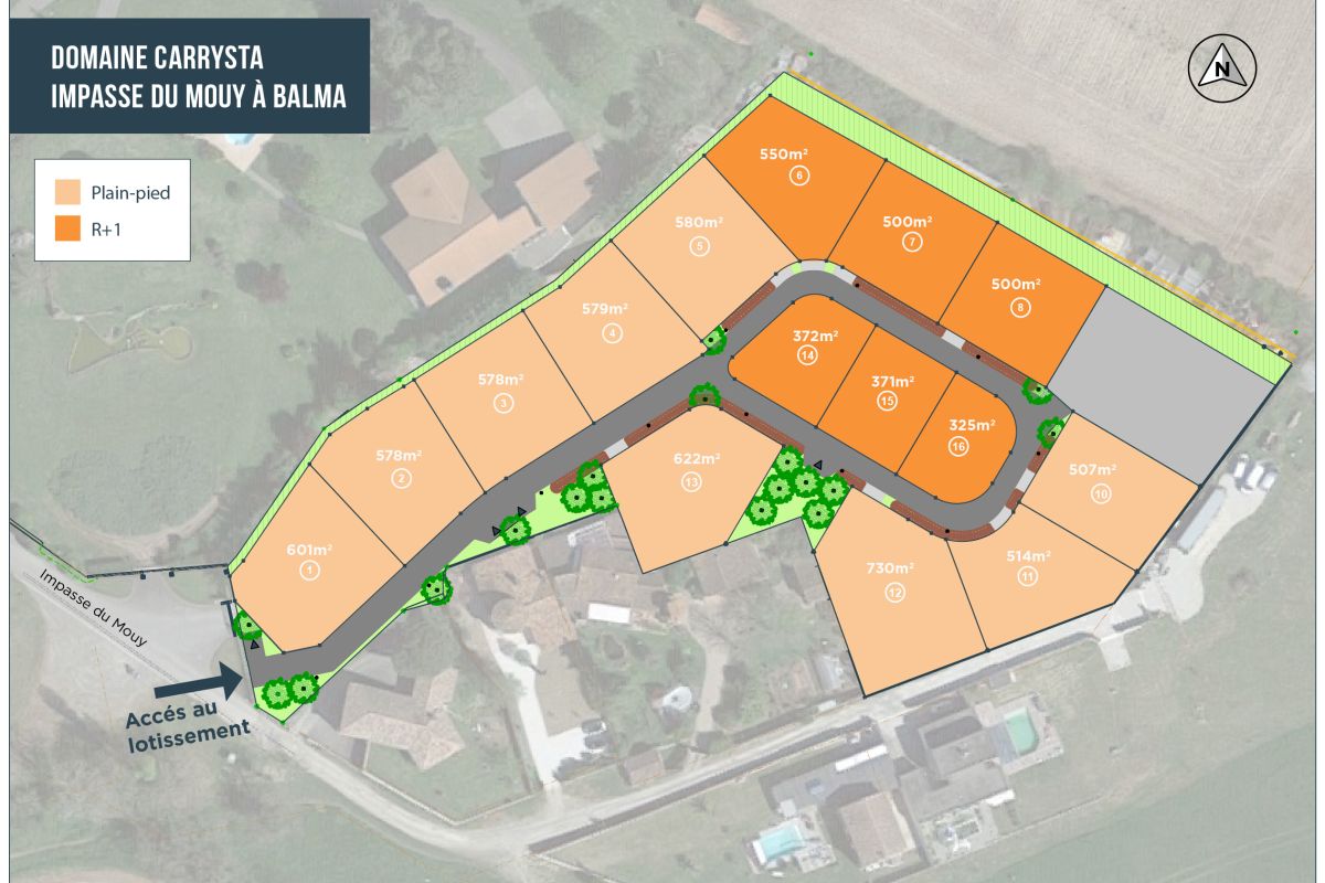 Programme immobilier lotissement domaine carrysta - Image 1